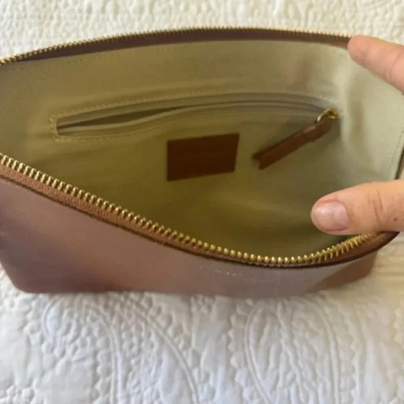 mark & graham leather clutch - Picture 2 of 6